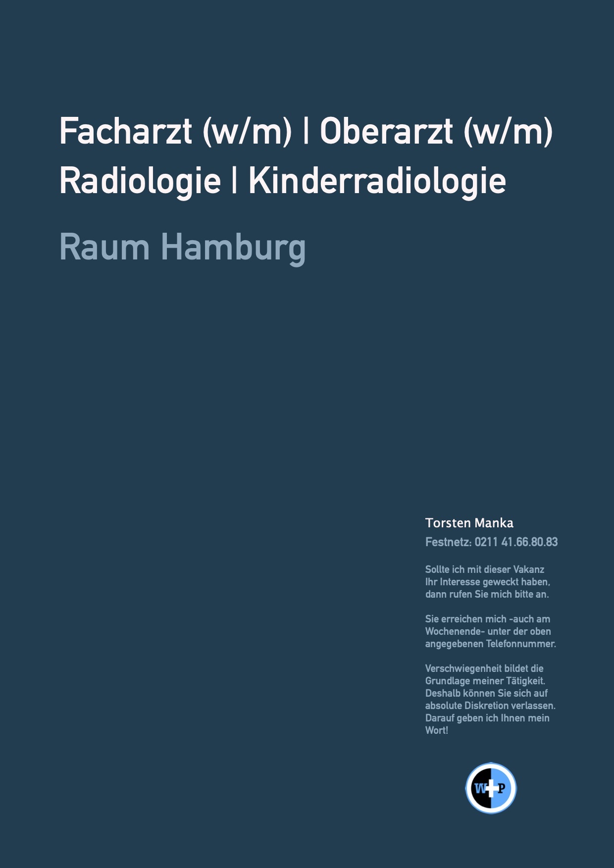 Facharzt (w/m) | Oberarzt (w/m) - Radiologie | Kinderradiologie